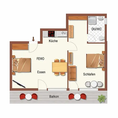 Gloecklehof بيت ضيافة 3*